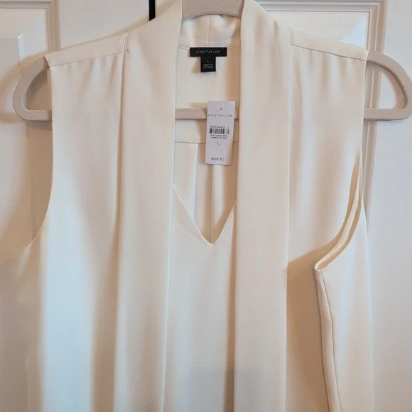 Ann Taylor Sleeveless Blouse - Picture 3 of 7